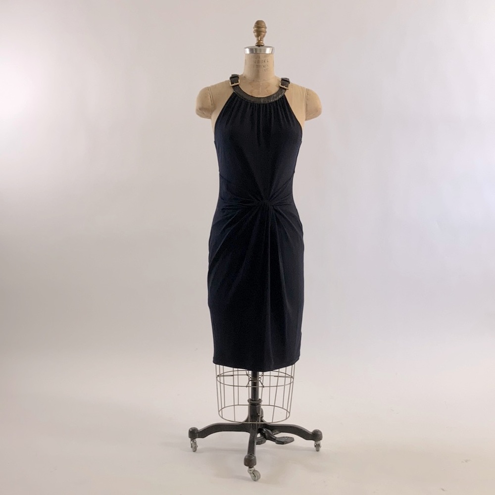 Michael Michael Kors Adjustable halter dress with buckles